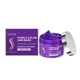 thumbnail image 3 of Mascarilla capilar morada para eliminar el amarilleo del cabello rubio, suavizar, tersar y reparar el cabello dañado, mascarilla mágica de queratina para el cabello, 3 of 4