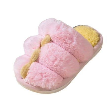 

EUMODR 12 Month Baby Shoes Indoor Slippers for Kids Fashion Autumn And Winter Cute Boys And Girls Slippers Flat Bottom Round Toe Soft And Comfortable Cartoon Dinosaur Shape