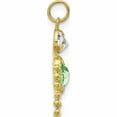 thumbnail image 3 of 10K Yellow Gold August Boy Birthstone Charm (20 X 10) Made In United States 10xck171, 3 of 6