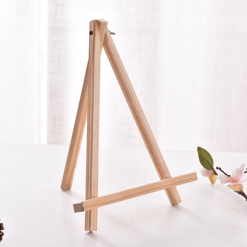 Ktaxon Mini Wooden Tripod Artist AFrame Easel Stand Suitable for Studio Table Top Drawing