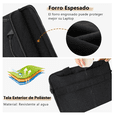 thumbnail image 4 of Impermeable Bolsa Maletín Bloosom  Para Portátil De 15.6'' Pulgadas Negro, 4 of 4