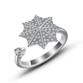 thumbnail image 4 of Fidget Anxiety Ring For Women Fidget Spinner Stress Worry Rings Spinning Rings Meditation Anti-anxiety Calming Worry Stress Relief Ring Jewelry Valent, 4 of 5