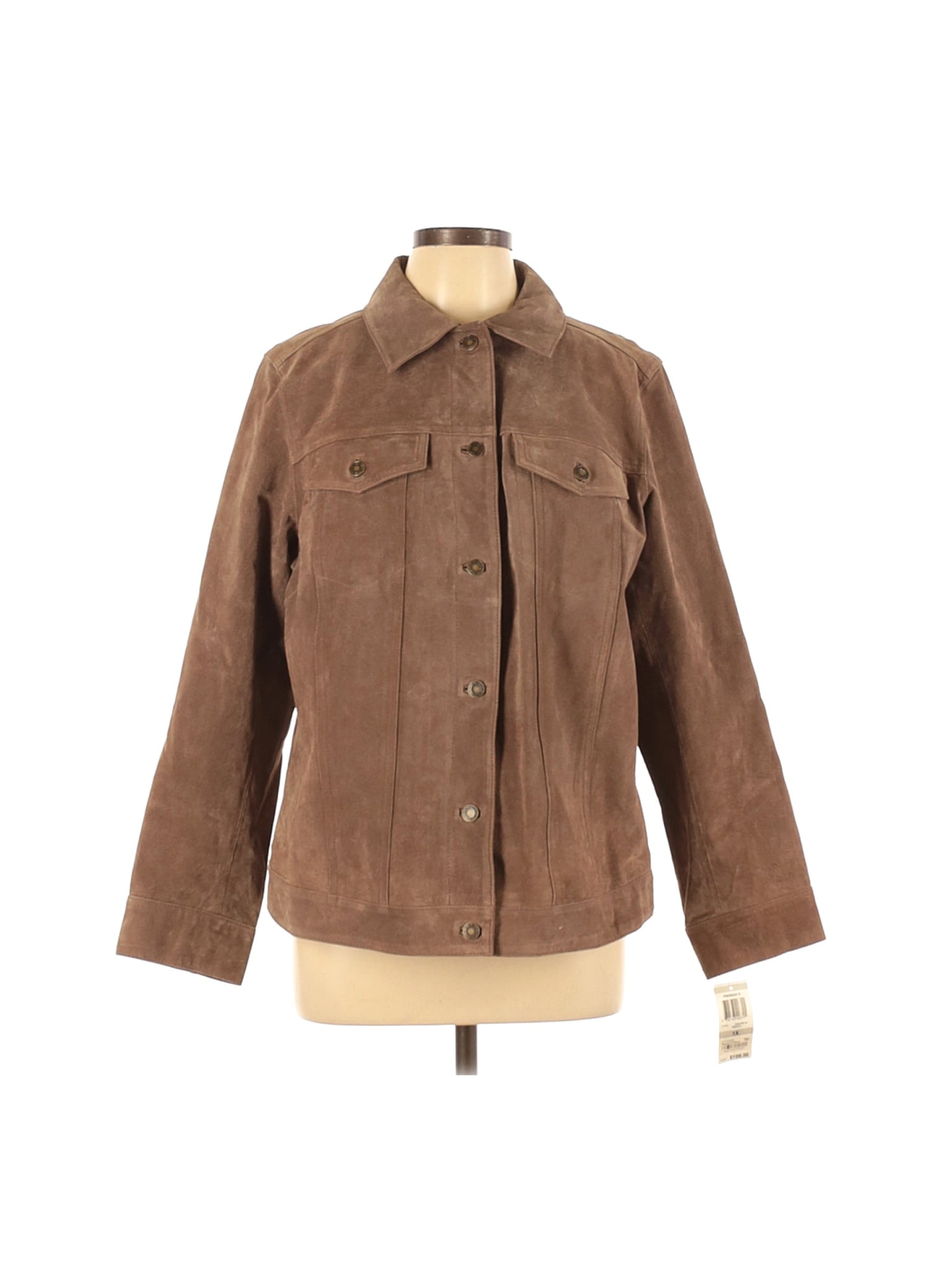 charter club leather jacket
