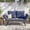 Gray&Blue, variant on Devoko Patio Wicker Daybed with Adjustable Armrest, Outdoor Foldable PE Rattan Sofa Bed for All-Weather Use,Black