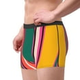 thumbnail image 2 of Lukts Vertical Stripes Pattern Men's Underwear Covered Waistband Boxer Briefs-Medium, 2 of 5