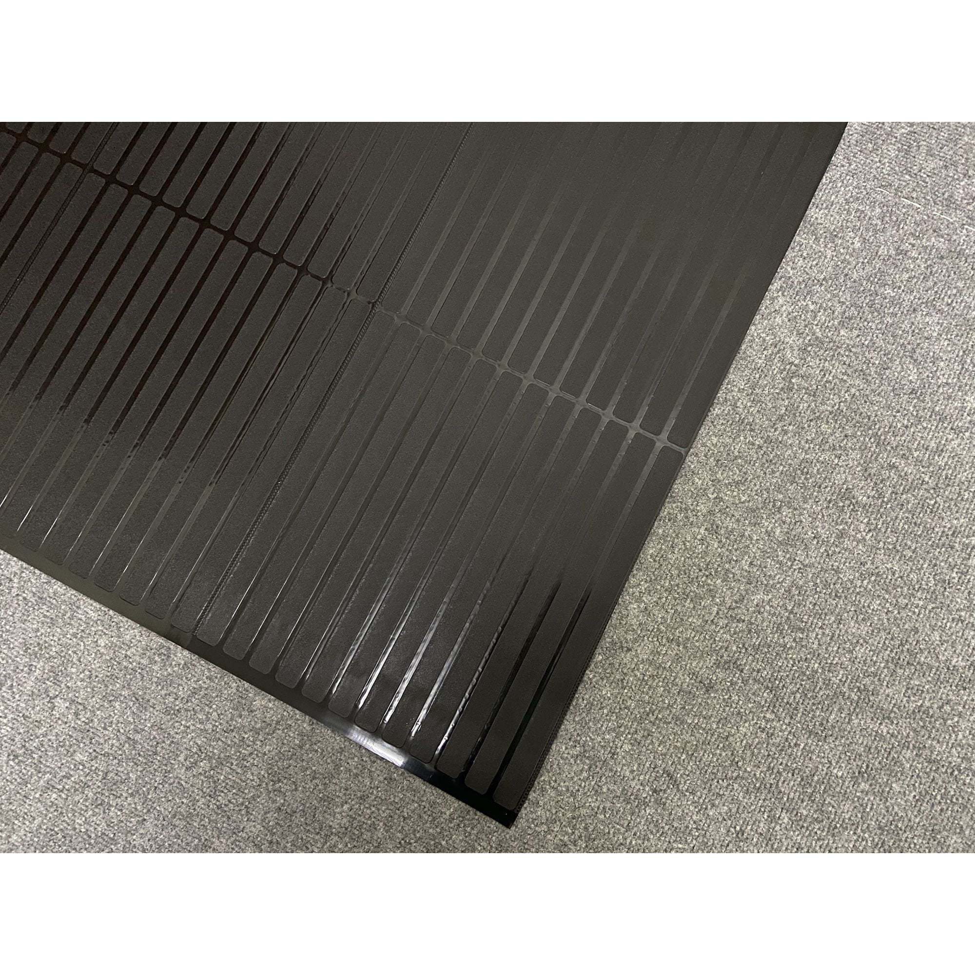 Ottomanson Waterproof Non-Slip Rubberback Solid 4X24 Indoor