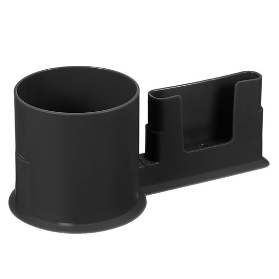 Uxcell Paddle Board Cup Holder Kayak Drink & Phone Holder Stand Up Paddle Board Accessories Universal Cup Black