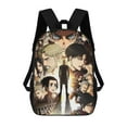 thumbnail image 1 of Attack On Titan Anime Backpack Casual Daypack School Bag Backpack Satchel Rucksack Shoulder, 1 of 5