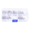 thumbnail image 3 of Kit Surtido De 230 Tuercas Y Tornillos M2 De Acero Inoxidable, Juego Combinado De Tornillos, Tuercas Y Arandelas Con Caja De Almacenamiento Para El Hogar, La Oficina, Maquinaria,, 3 of 7