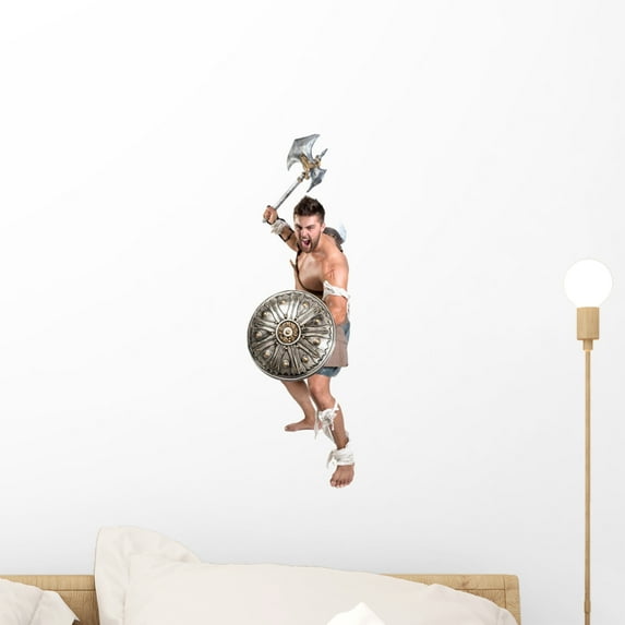 Gladiator Wall Decal Wallmonkeys Peel and Stick Decals for Boys (18 in H x 12 in W) WM502744