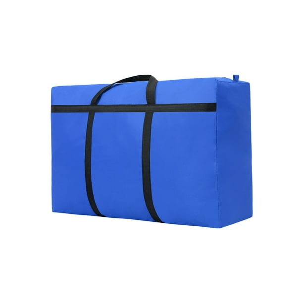 Bearachild Bolsa duradera de tela con costuras finas y resistente a los arañazos para mover bolsa de 105L de gran capacidad que no destiñe Almacenamiento y organización del hogar azul-125L