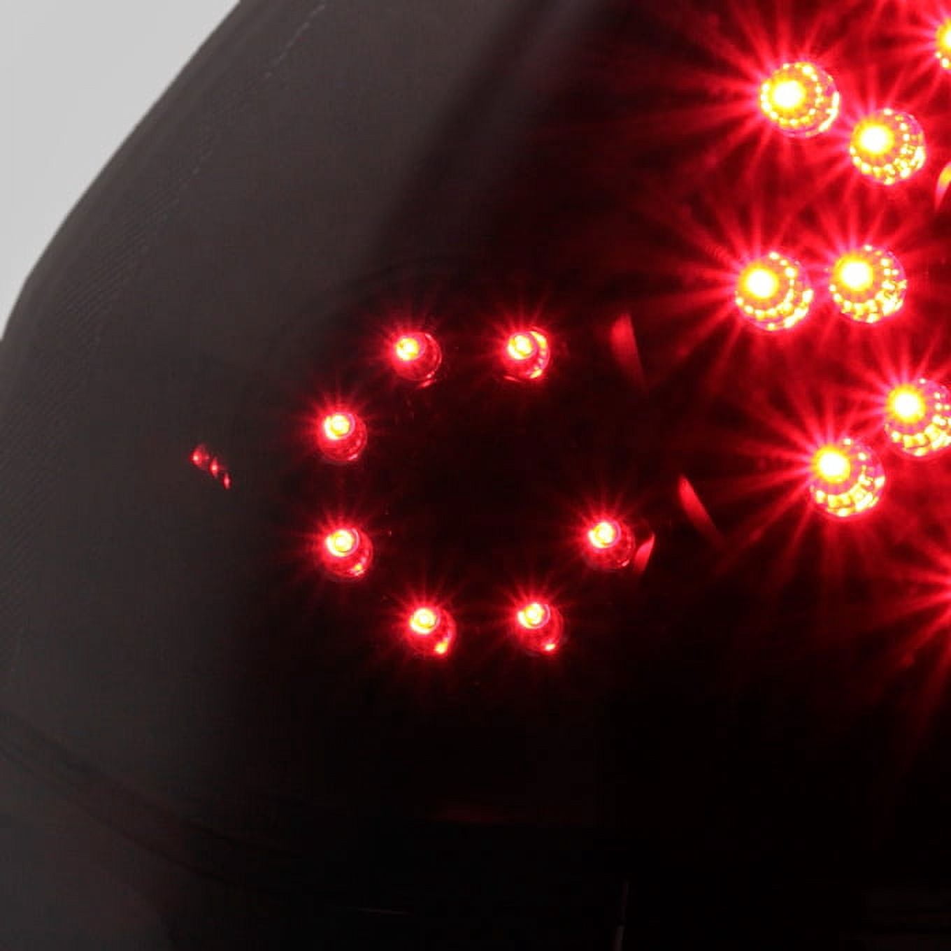 AKKON - For Chevy Impala Sedan Black Smoked LED Rear Tail Lights Brake Lamps Replacement Left + Right Pair Set