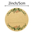 thumbnail image 2 of 500 Pieces Kraft Paper Stickers, Self-adhesive Labels 5 Cm, Jam Jar Stickers, 2 of 4