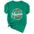 thumbnail image 3 of Anbech Leopard MAMA Shirt for Womens Graphic Tshirts Short Sleeve Mother's Day Causal Summer Tops, 3 of 3