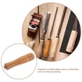 thumbnail image 2 of 4 Pcs Wooden Rasp Handle Multipurpose File Grip Replacement File Handle Ergonomic File Handle Rasp Handle, 2 of 6