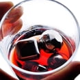 thumbnail image 3 of 8 Uds cubo de de Metal de acero inoxidable piedras para whisky enfriador de bebidas enfriador de bebidas Macarena Cubos de hielo del whisky, 3 of 5