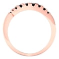 thumbnail image 5 of 0.44 ct Brilliant Round Cut Natural Onyx 14k Rose Gold Band SZ 4.25, 5 of 6