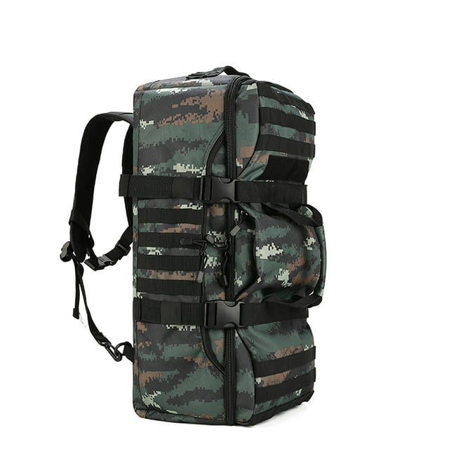 Graflsoa Sac à Dos de Randonnée Camouflage Tigre - Sac de Voyage Extérieur Grande Capacité 56-75 L avec Multiples Compartiments, Tissu Oxford Durable, Conception Ventilée et Options de Transport Polyvalentes pour le Camping et