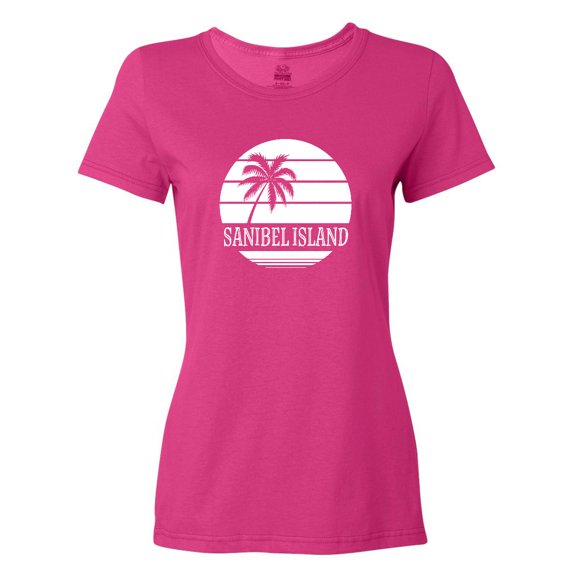 Inktastic Sanibel Island Florida Vacation Women's T-Shirt