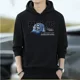 thumbnail image 4 of Sudadera con capucha blanca para hombre, sudadera negra de hip hop para hombre, sudaderas con capucha gráficas, ofertas al por mayor de diseñador, estilo coreano, algodón S, 4 of 4