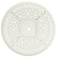 thumbnail image 2 of vidaXL Garden Table White 90x90x74 cm Cast Aluminium, 2 of 4
