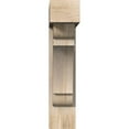 thumbnail image 2 of Ekena Millwork 7 1/2"W x 30"D x 34"H Olympic Block Smooth Bracket w/ Offset Brace, Douglas Fir, 2 of 25