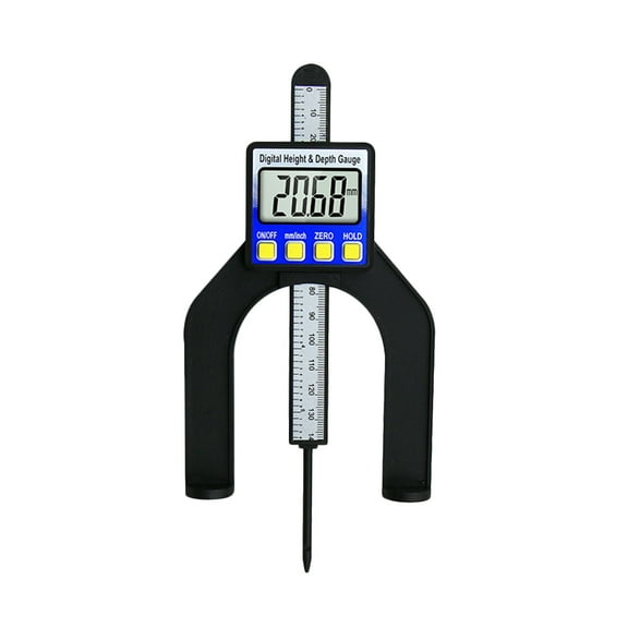 OUNONA 2 in Table Saw Height Gauge Scope Bubble Level Drilling Positioning Ruler Saws