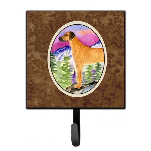 Carolines Treasures SS8327SH4 Rhodesian Ridgeback Leash Holder or Key Hook, Small, Multicolor