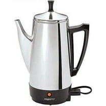 Presto E1PT02811 12 Stainless Steel 02811 Cup Coffee Maker with 1 Year Extended Warranty