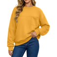 thumbnail image 6 of qafoshin Plus Size Sweatshirts for Women Oversized Pullover Long Sleeve Tops Crew Neck Basic Daily Tops, 6 of 6