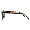 thumbnail image 4 of Unisex Panto Sunglasses Double Bridge Round Frame UV 400 Matte Tortoise, Green, 4 of 4