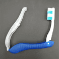 thumbnail image 4 of Sports Travel Oral Portable Disposable Folding Travel Camping Toothbrush Hiking Toothbrush Cleaning Tools,A, 4 of 6