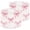 Color 7, variant on Lamp Shades Set of 2 Birds Lanterns Peonies Pink Floral 13" x 13" x 10" Lampshade for Table Lamps Floor Lamps Lamp Shade Replacement Easy Assembly Required