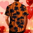 thumbnail image 6 of HomeDM Mens Hawaiian Shirt Summer Beach Short Sleeve Floral Button Down Vacation Tops Tropical Shirt M-3XL, 6 of 9