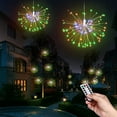 thumbnail image 4 of AMERTEER Waterproof Light LED Hanging Starburst Bouquet Shape Lights Ornament, 4 of 8
