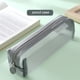 thumbnail image 3 of Estuche de lápices transparente de gran capacidad, bolsa de lápices portátil, caja de lápices de almacenamiento Simple, suministros escolares de oficina, caja de papelería, 3 of 4