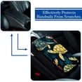 thumbnail image 5 of Turtle Furry Printed Soft 12.5x8.2 Inch Car Armrest Mat Cover Pad Accessory, 5 of 6