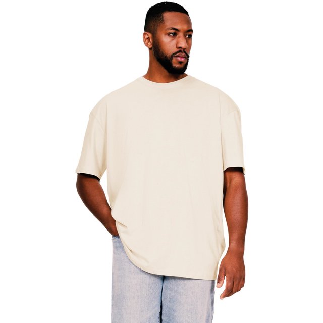Casual Classics - Camiseta Core de Algodón Ringspun para Hombre (Crudo)