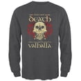 thumbnail image 1 of Viking Death Valhalla Mens Long Sleeve T Shirt, 1 of 1