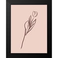 thumbnail image 2 of Villa, Milli 19x24 Black Modern Framed Museum Art Print Titled - Simple Rose Flowers 2, 2 of 5