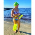 thumbnail image 2 of New Wave Swim Bubble by New Wave Swim Buoy for Open Water Swimmers and Triathletes - Swim Safer with New Wave While Swimming Outdoors with This Safety Swim Buoy Tow Float (Fluo Green), 2 of 11