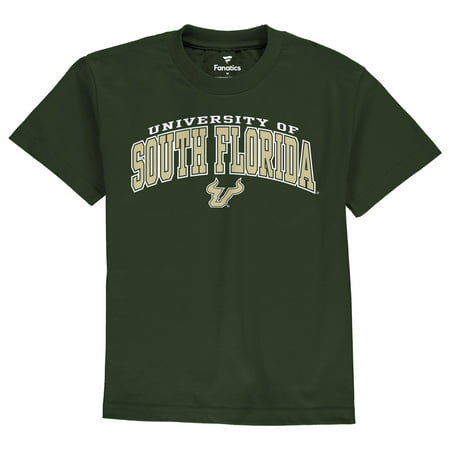 South Florida Bulls Youth Campus T-Shirt - Green