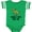 Football Green and White, variant on Inktastic Nana and Papa Love Me Dinosaur Grandson Boys Baby Bodysuit