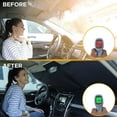thumbnail image 5 of EcoNour 2-Piece Car Windshield Sun Shade | Durable 240T Polyester Sun Shield for Front Window s UV Rays | Foldable, 5 of 5
