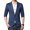 Blue, variant on Mens Casual Blazer