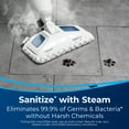 thumbnail image 4 of BISSELL PowerFresh Scrubbing and Sanitizing Steam Mop, Corded, for Sealed Hard Floors, Easy Scrubber, SmartSet Steam Control, Removeable Water Tank, 19405, 4 of 10