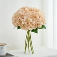 thumbnail image 5 of 8pcs Fake Flowers Silk Hydrangea Artificial Flowers Bouquets Faux Hydrangea Stems for Home Table Centerpieces Wedding Party Decoration, 5 of 15
