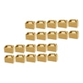 thumbnail image 6 of Niceauty Fried Chicken Packing Containers Brown Kraft Paper Portable Food Holders 25Pcs, 6 of 8
