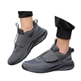 thumbnail image 2 of Diabetic Shoes for Men on Orthopedic Adjustable Sneakers Wide Comfortable Walking Breathable Swollen feet Barefoot Shoe for Relief Foot Pain Neuropathy, 2 of 8