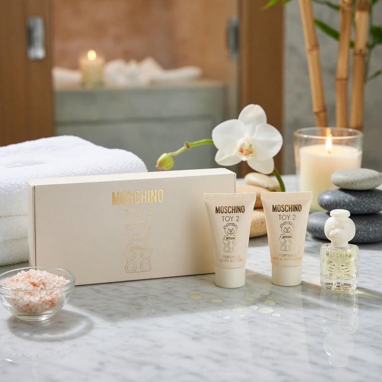 Moschino Toy 2 Women's Perfume Gift Set: Mini EDP, Body Lotion
